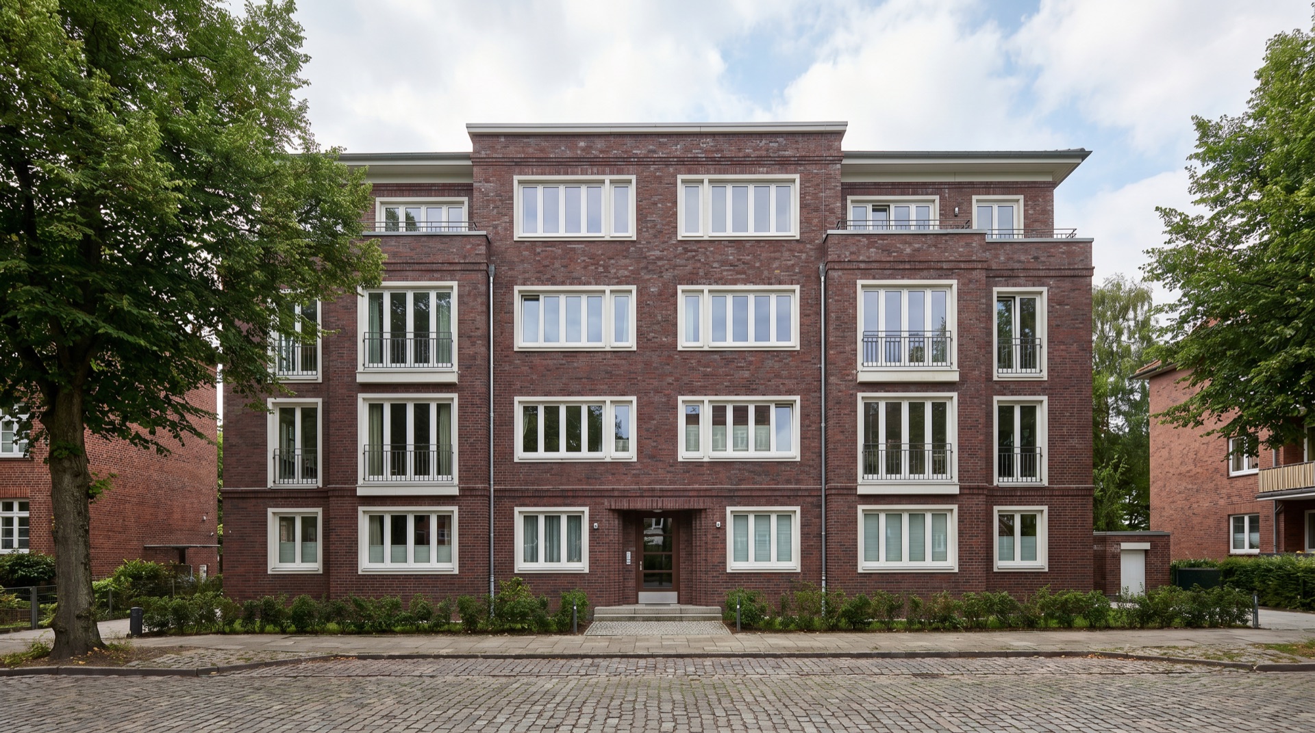 Mehrfamilienhaus in Hamburg — typische Bebauung für die Wertermittlung