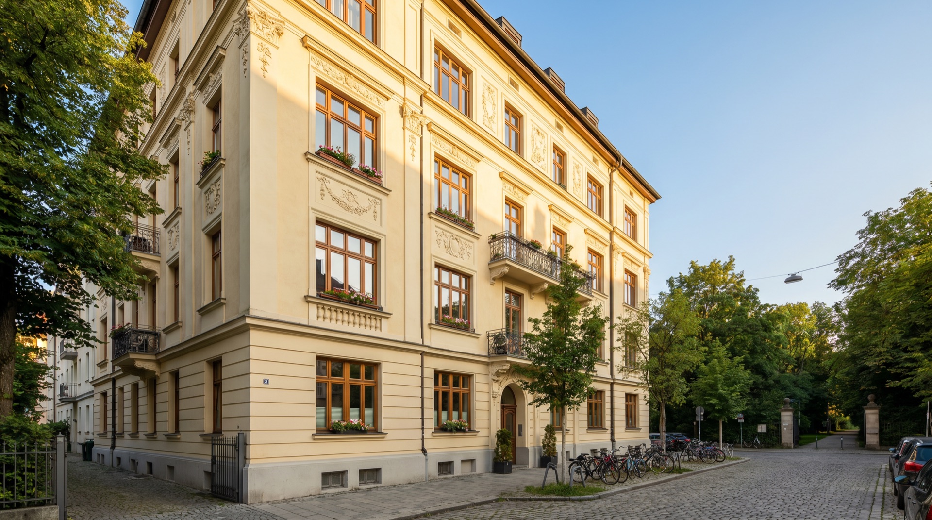 Mehrfamilienhaus in München — typische Bebauung für die Wertermittlung