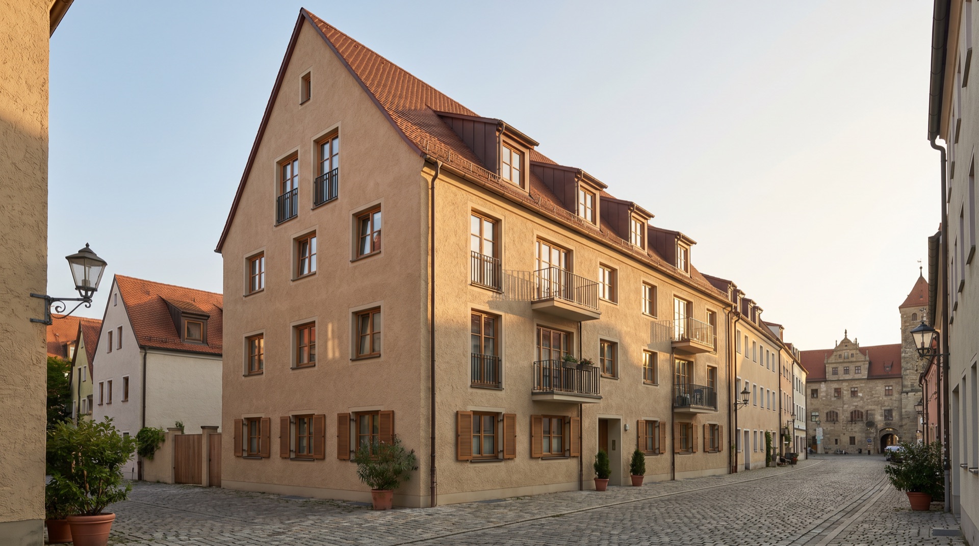 Mehrfamilienhaus in Regensburg — typische Bebauung für die Wertermittlung
